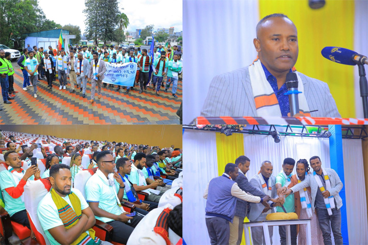 በማዕከላዊ ኢትዮጵያ ክልል የወጣቶች የክረምት ወሰን ተሻጋሪ የበጎ ፈቃድ አገልግሎት በይፋ ተጀመረ