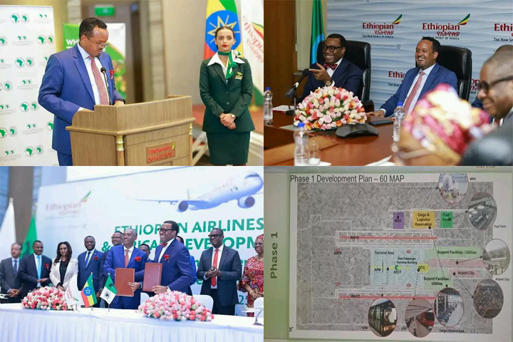 በአፍሪካ ትልቁ ዓለምአቀፍ የአውሮፕላን ማረፊያ በቢሾፍቱ