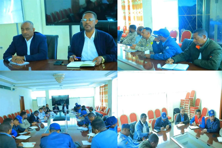 የማዕከላዊ ኢትዮያጵያ ክልል ሰላምና ፀጥታ ቢሮ  በመስቃንና ማረቆ አካባቢ እስካሁን ያለው የሰላምና ፀጥታ ሁኔታ በቡታጅራ ከተማ እየገመገመ ነው